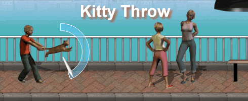 Kitty Throw Game