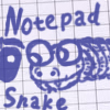 Play Notepad Snake Game