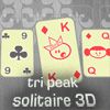 Play Tri Peak Solitaire 3D Game